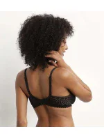 DIM DAILY DENTELLE WIREFREE SOFT CUP BRA - DIM - čierna
