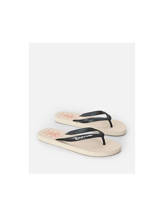 Pánske šľapky RIP CURL Icons Of Surf Bloom Open Toe, béžové