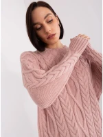 BA SK 8006 šaty.52P svetlo ružová