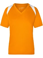 Daiber JN 396 Dámske bežecké tričko 02.0396 oranžové/biele