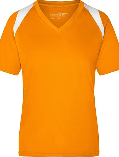 Daiber JN 396 Dámske bežecké tričko 02.0396 oranžové/biele