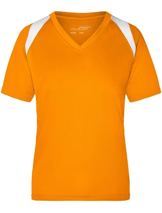 Daiber JN 396 Dámske bežecké tričko 02.0396 oranžové/biele
