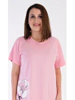 Dámska nočná košeľa s krátkym rukávom Nicol Dámska nočná košeľa s krátkym rukávom Nicol