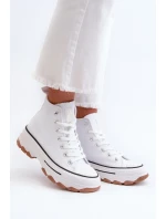 Tenisky na platforme model 198691 Vykročte štýlovo
