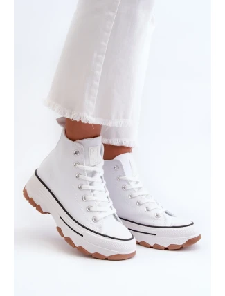 Tenisky na platforme model 198691 Vykročte štýlovo