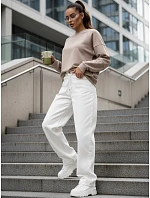 UZORI dámska mikina béžová FashionStreet BY1285