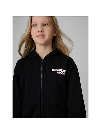 Dievčenská mikina s kapucňou 4F 4FJRSS26TSWSF2902-20S