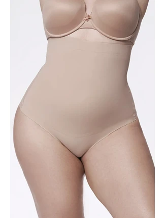 Julimex 275 High Waist Thong farba:natural