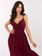 Šaty MI SK 62200.76 bordové