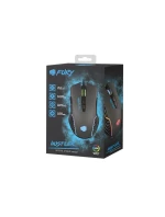 FURY HUSTLER 6400DPI RGB HERNÁ MYŠ NFU-1698