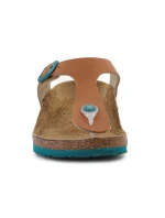 Šľapky Birkenstock Gizeh Desert Soil Ginger Jr 1024327