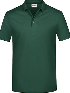Daiber JN 792 Pánske polo tričko z piké 02.0792 tmavozelené