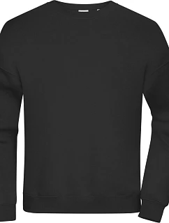 Daiber 8042 Ťažká unisex mikina oversize 02.8042 čierna