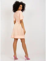 LK SK 506551 šaty.76P broskyňa