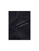 Mikina Peak Performance M Fleece Snap T-Neck Black Mikina Peak Performance M Fleece Snap T-Neck Black