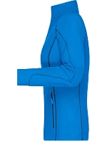 Daiber JN 596 Dámska štruktúrovaná fleecová bunda 02.0596 aqua/navy Daiber JN 596 Dámska štruktúrovaná fleecová bunda 02.0596 aqua/navy