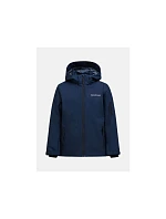 Bunda PEAK PERFORMANCE JR Maroon Insulated Jacket, tmavomodrá Bunda PEAK PERFORMANCE JR Maroon Insulated Jacket, tmavomodrá