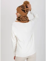 Dámska čiapka AT CZ CM 317 hnedá