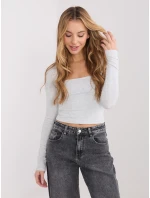 Blúzka WT BZ A1217.74 svetlosivá