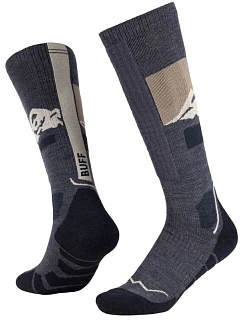 Ponožky BUFF Merino Heavyweight Over The Calf 138872779, tmavomodré, veľkosť 36–38