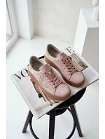 Dámske tenisky na platforme z prírodného semišu Vinceza 79597 pink Dámske tenisky na platforme z prírodného semišu Vinceza 79597 pink