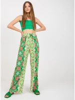 DHJ SP 13587 nohavice.66P zelená