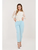 Šnúrové nohavice model 226482 Taliansko Moda