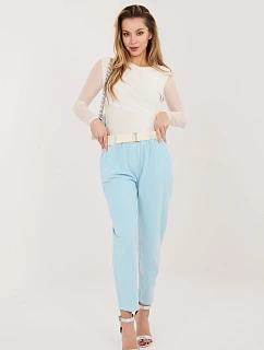 Šnúrové nohavice model 226482 Taliansko Moda