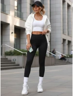 Dámske športové legíny čierne FashionStreet UY2846
