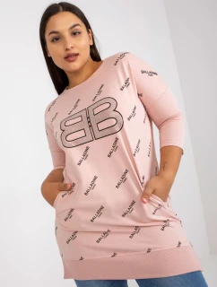 Blúzka RV BZ 7036.02P svetlo ružová