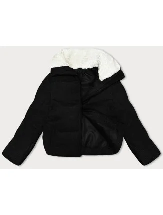Dámska manšestrová bunda J Style Black (5M3230-392)
