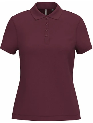 Kariban K 255 Dámske polo tričko z piké 20.K255 wine Kariban K 255 Dámske polo tričko z piké 20.K255 wine