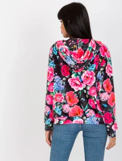 Mikina RV BL 8118.89 čierna a ružová