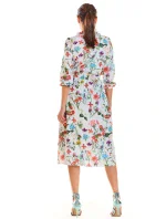 Denné šaty model M201 kvetovaný vzor Infinite You Denné šaty model M201 kvetovaný vzor Infinite You