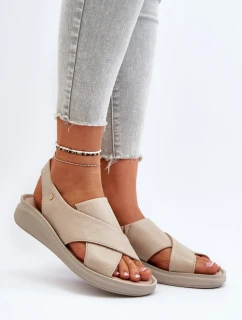 Sandále model 212116 Krok vo veľkom štýle