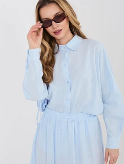 Košeľa s dlhým rukávom model 225513 Taliansko Moda