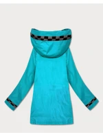 Dámska ľahko zateplená bunda s kapucňou Goodlookin blue (KK60413-2#) Dámska ľahko zateplená bunda s kapucňou Goodlookin blue (KK60413-2#)