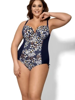 Dámske jednodielne plavky 40 svetlomodré - AVA