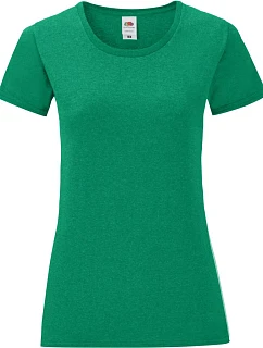 Fruit of the Loom Lady-Fit Iconic 150 T Dámske tričko 16.1432 heather green