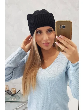 Dámska čiapka Ingrid K371 čierna