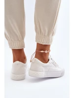 Damskie Trampki Lee Cooper LCW-24-31-2170 Białe
