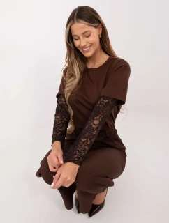 Blúzka MI BZ 4227.61 hnedá