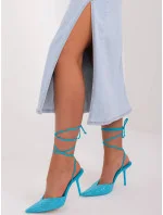 Svetlomodrá džínsová midi sukňa s rozparkom (M557) Svetlomodrá džínsová midi sukňa s rozparkom (M557)