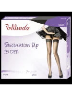 Samodržiace pančuchy Fascination UP 15 DEN - Bellinda - čierna