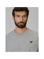 Pánska mikina z flisu, klasický strih, bez kapucne, 4F 4FRMM00TSWSM3059-27M Pánska mikina z flisu, klasický strih, bez kapucne, 4F 4FRMM00TSWSM3059-27M