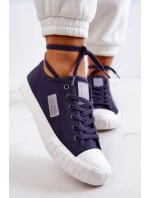 Classic Women's Sneakers BIG STAR JJ274494 Navy Blue Classic Women's Sneakers BIG STAR JJ274494 Navy Blue