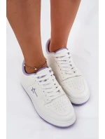 Dámske tenisky Big Star HI-POLY SYSTEM - bielo-fialové