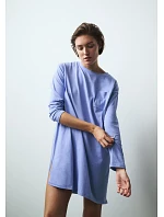 Nočné košele Nightdresses Good NDK LSL 08 P modrá Jacaranda – TRIUMPH Nočné košele Nightdresses Good NDK LSL 08 P modrá Jacaranda – TRIUMPH