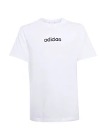 Biele detské tričko adidas Essentials JC9747