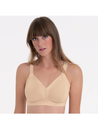 Pohodlná podprsenka Beauty Shaper s vystuženými košíčkami 5890 deep sand - Anita Classix Pohodlná podprsenka Beauty Shaper s vystuženými košíčkami 5890 deep sand - Anita Classix